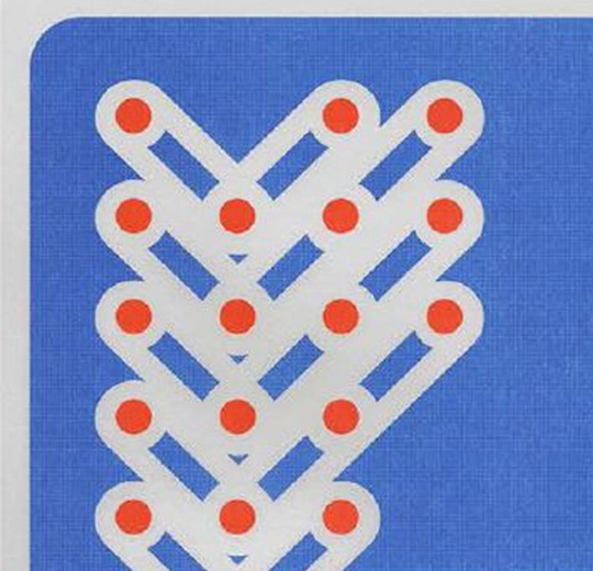 001585FR Composition Red Dots