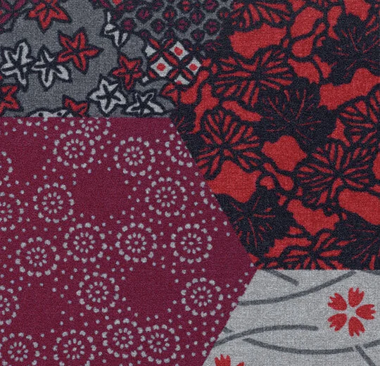 200003FR Ecosystems Kimono Red