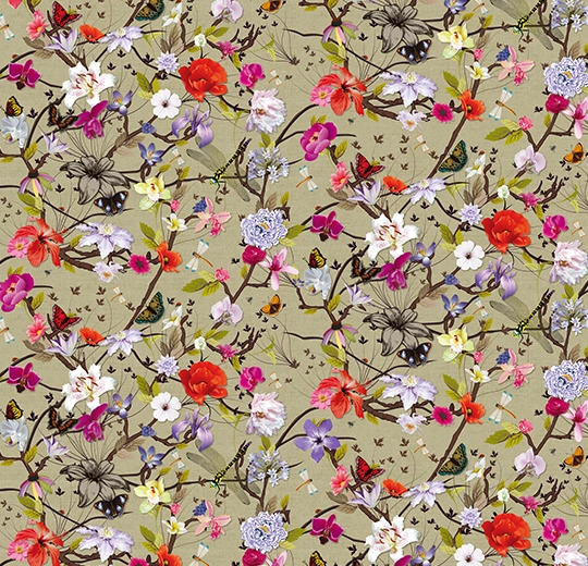 840004FR Botanical Poppy