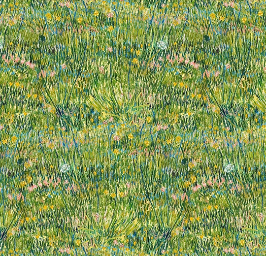 941FR Van Gogh Patch of Grass