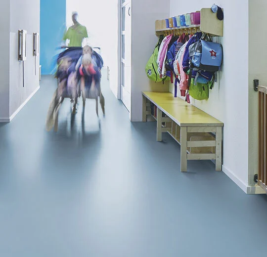 6R3360 Marmoleum Walton FR² vintage blue