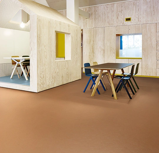 6R3370 Marmoleum Walton FR² terracotta