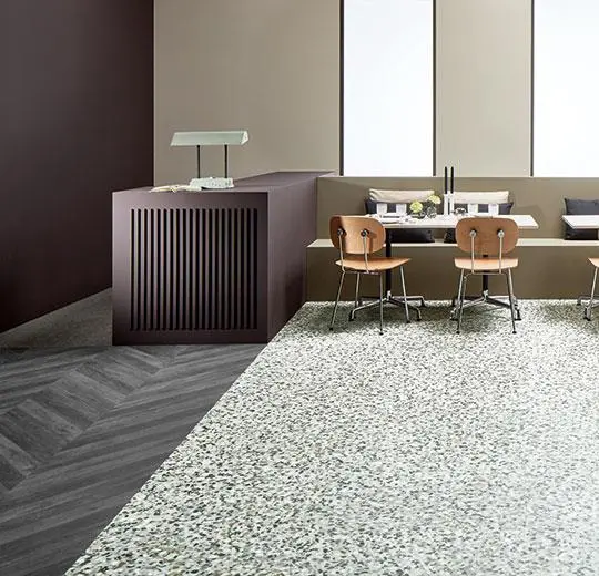 10172E natural terrazzo