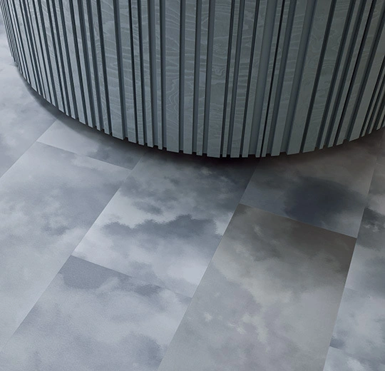 63749DR7 blue clouds (100x50 cm)