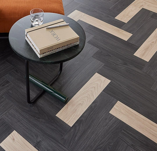 5239HAD3 ebony authentic oak (50x12.5 cm)