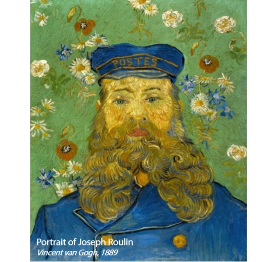 943FR Van Gogh Postman