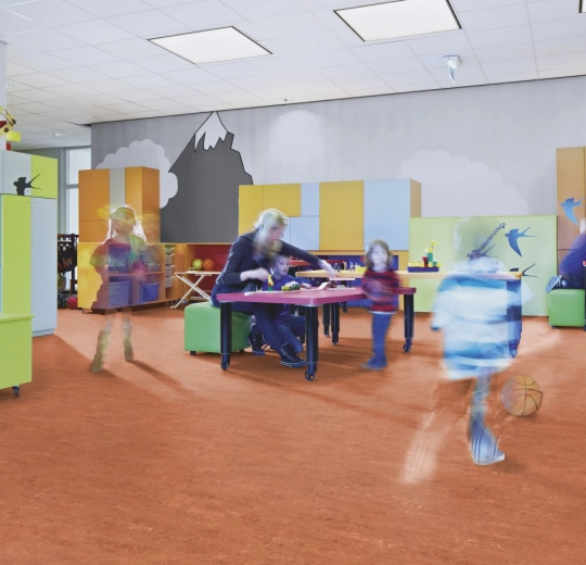 6R2767 Marmoleum Real FR² rust