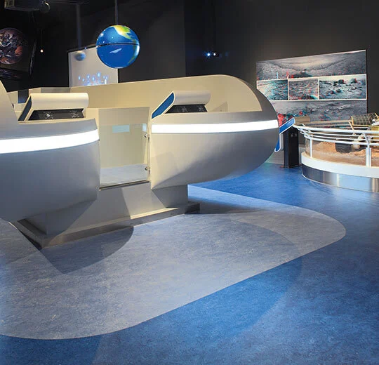 6R3030 Marmoleum Real FR² blue