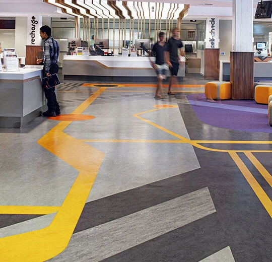 6R3146 Marmoleum Real FR² serene grey