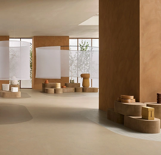 6R3727 Marmoleum Concrete FR² drift