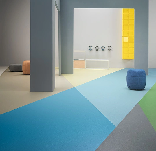 6R3645 Marmoleum Piano FR² Neptune blue