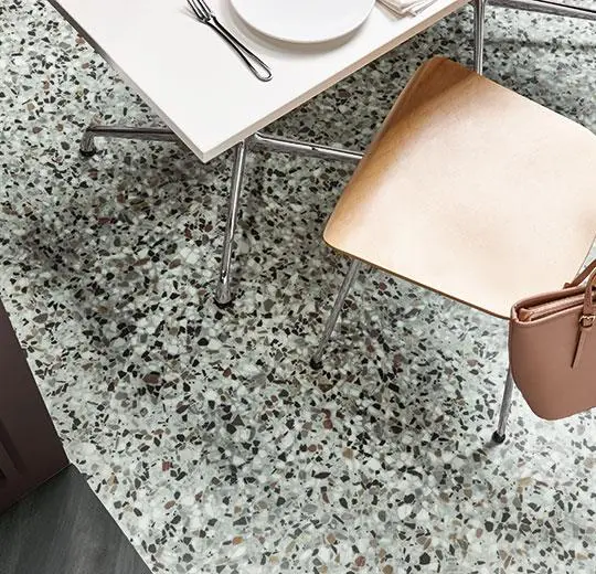 10172E natural terrazzo