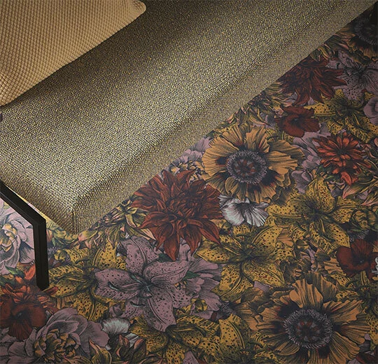270006FR Flower rhapsody rust
