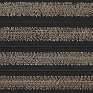 Nuway Tuftiguard Anodised colours  166531 Tuftiguard Black Ano. – Classic Grey Wiper - Clsd