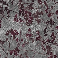 Flotex hospitality & leisure Floral 248005 Vivienne Lie-de-vin